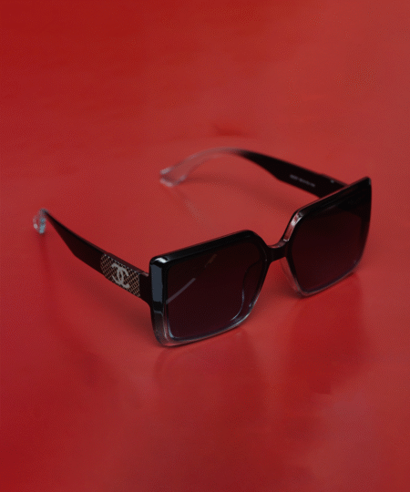 Chanel-Inspired Oversized Square Sunglasses